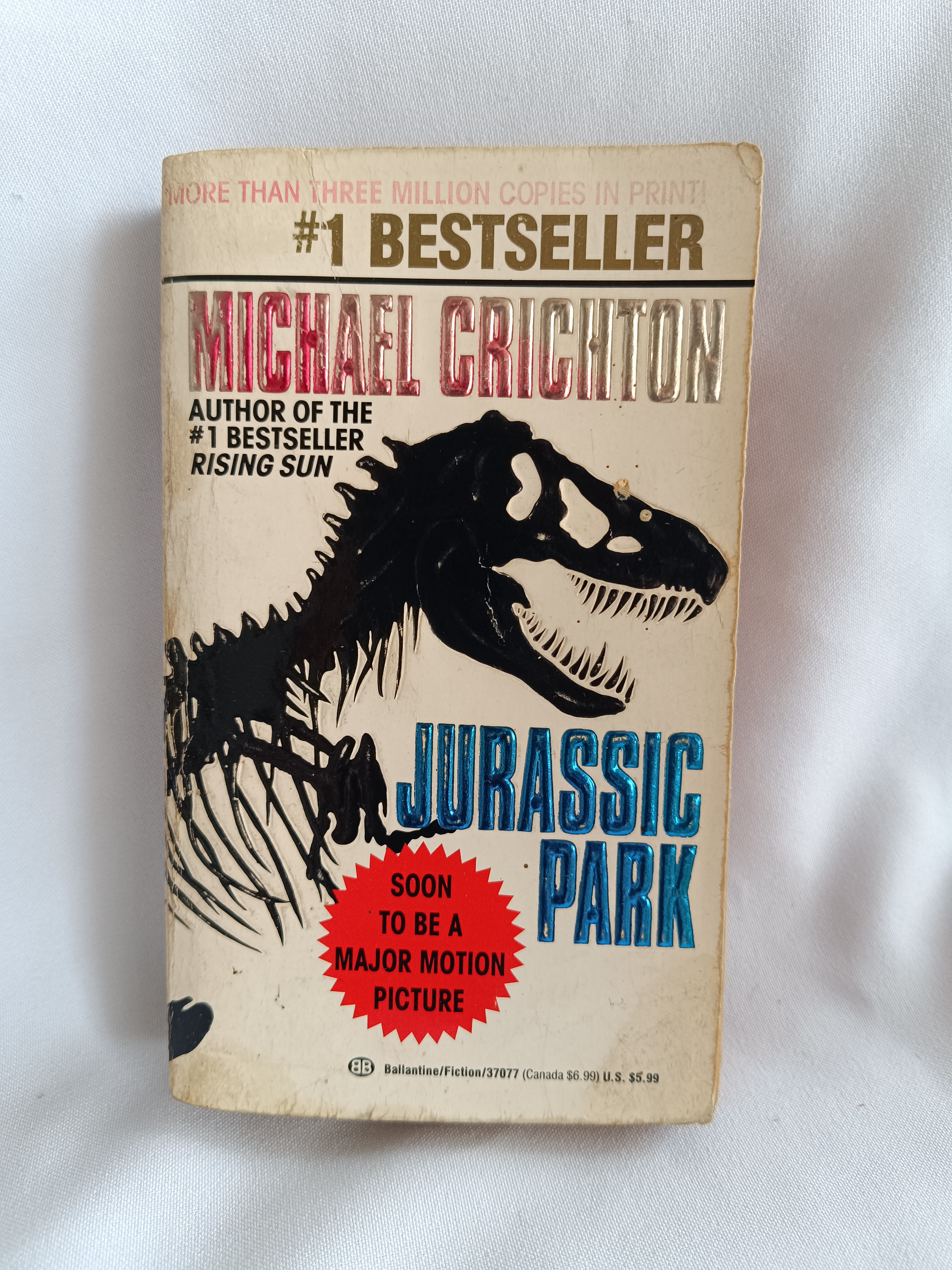 "Jurassic Park, Novel by Michael Crichton"