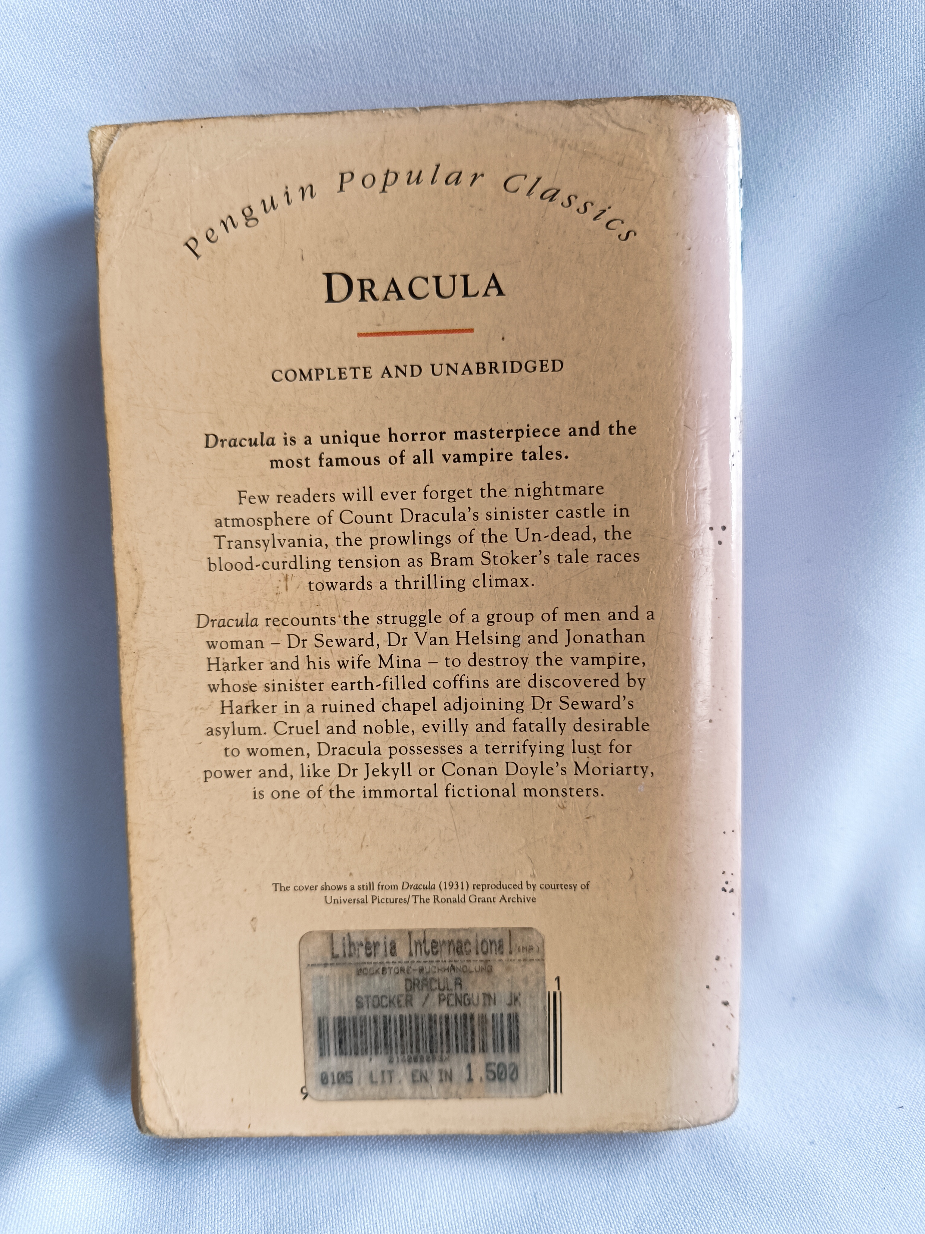 "Dracula, Novel by Bram Stoker"